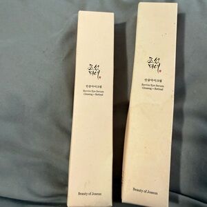 Beauty of Joseon Skincare Set Ginsing + Retinol eye cream
NWT see all photos.